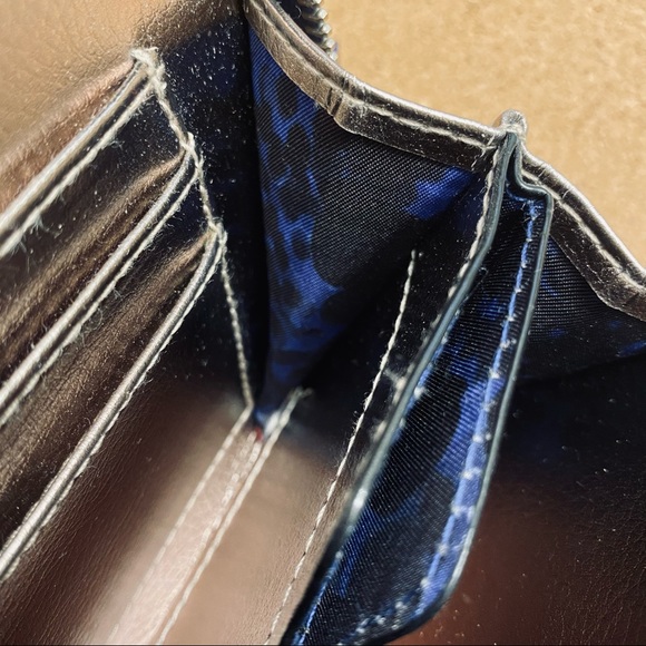 Stella & Dot Blue Wristlet Wallet - Picture 6 of 8